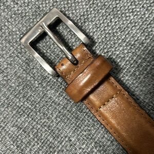 Thursday Boot Company Belt, Mens Camel Brown Size 36 Classic Leather